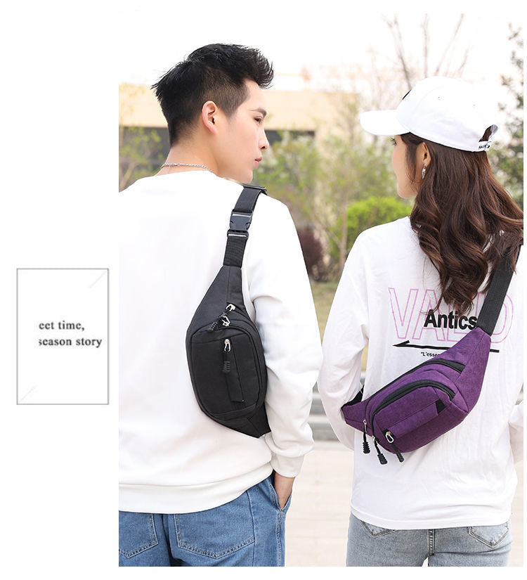 Men's Innovative Oxford Cloth Female Running Men's Waist Packs