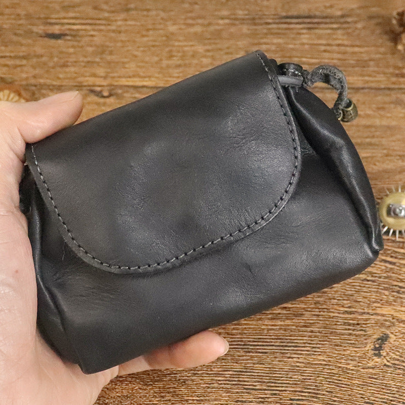 National Style First Layer Cowhide Leather Purses