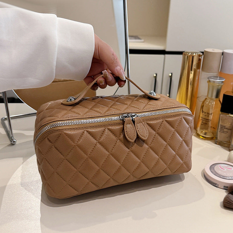 Wash Diamond Embroidery Thread Portable High-grade Storage Dressing Makeup Bag