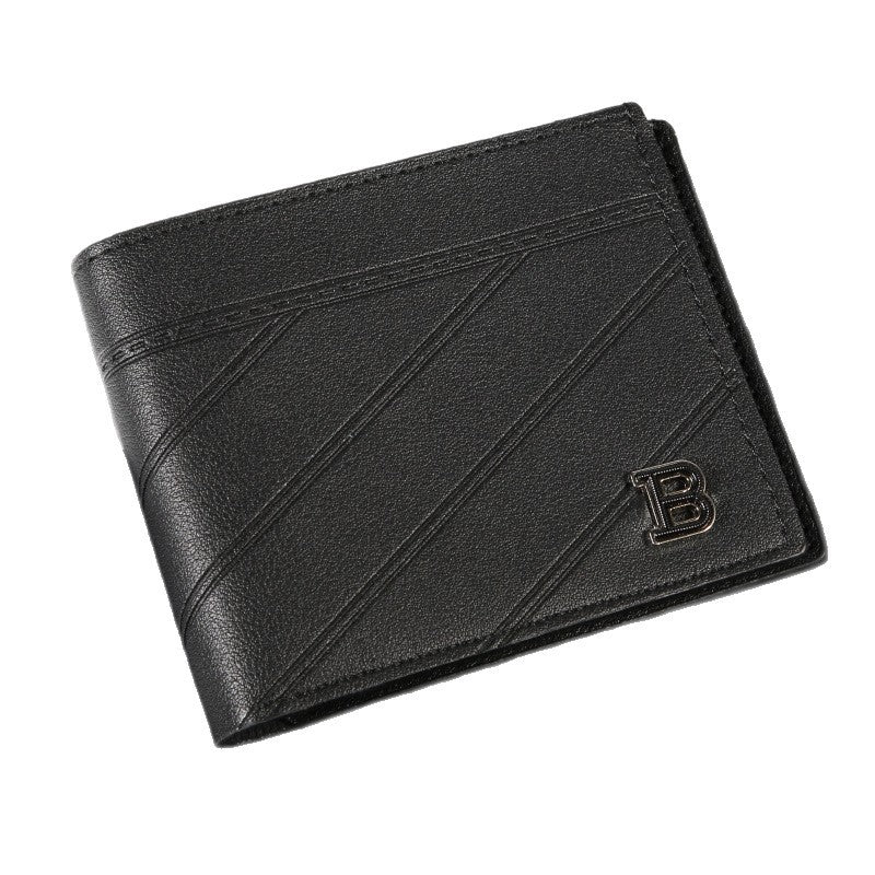 Men's Vintage Short Large Capacity Leather Men's Wallet