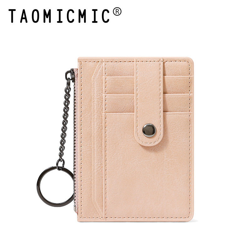 Women's Multiple Slots Good-looking Simple Large Capacity Card Holder