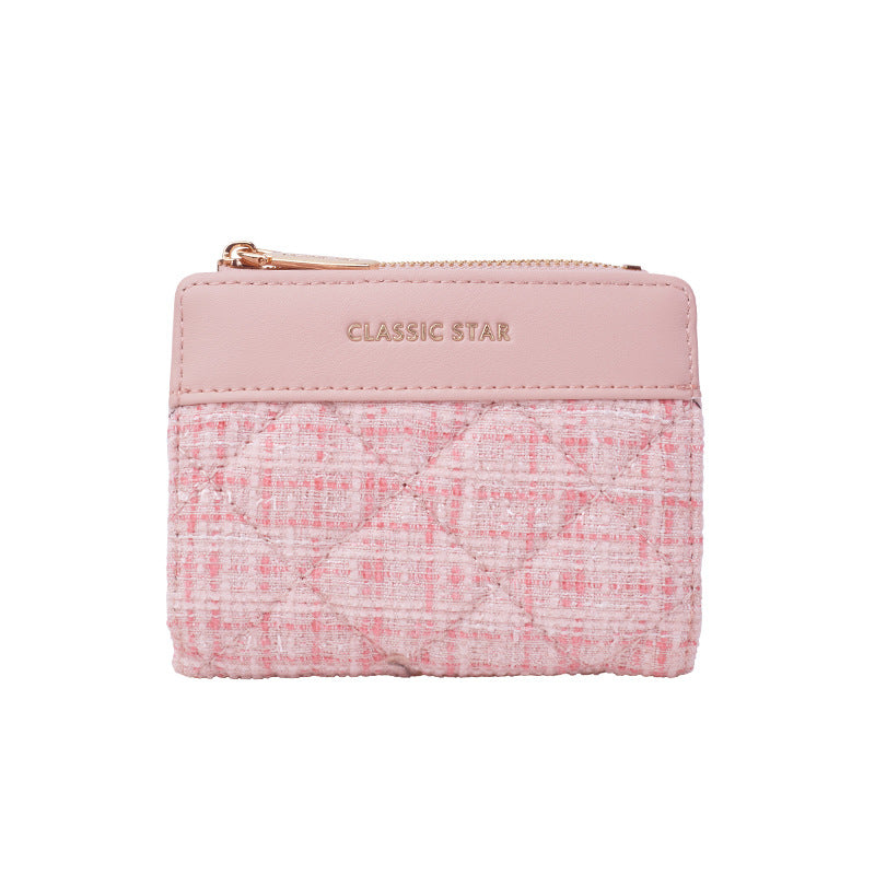 Women's Korean Style Short Classic Cute Ladies Wallets
