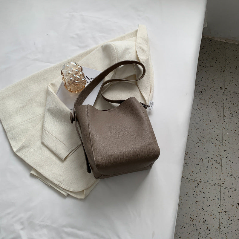 Fried Large Capacity Commuter Spare Basic Simple Handbags