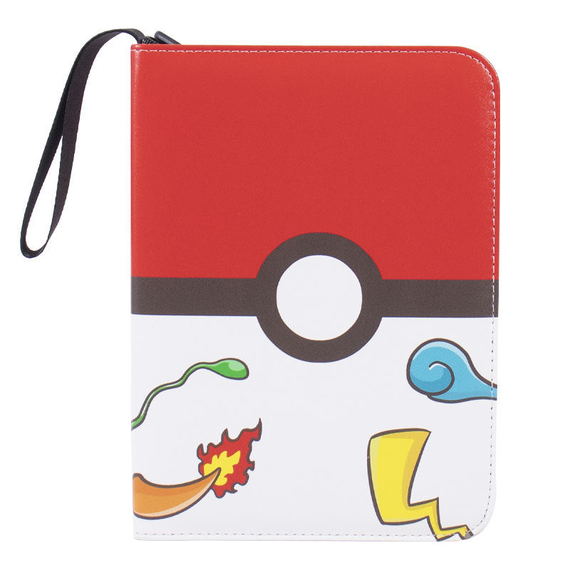 Magic Binder Grid Game Cartoon Favorites Card Holder