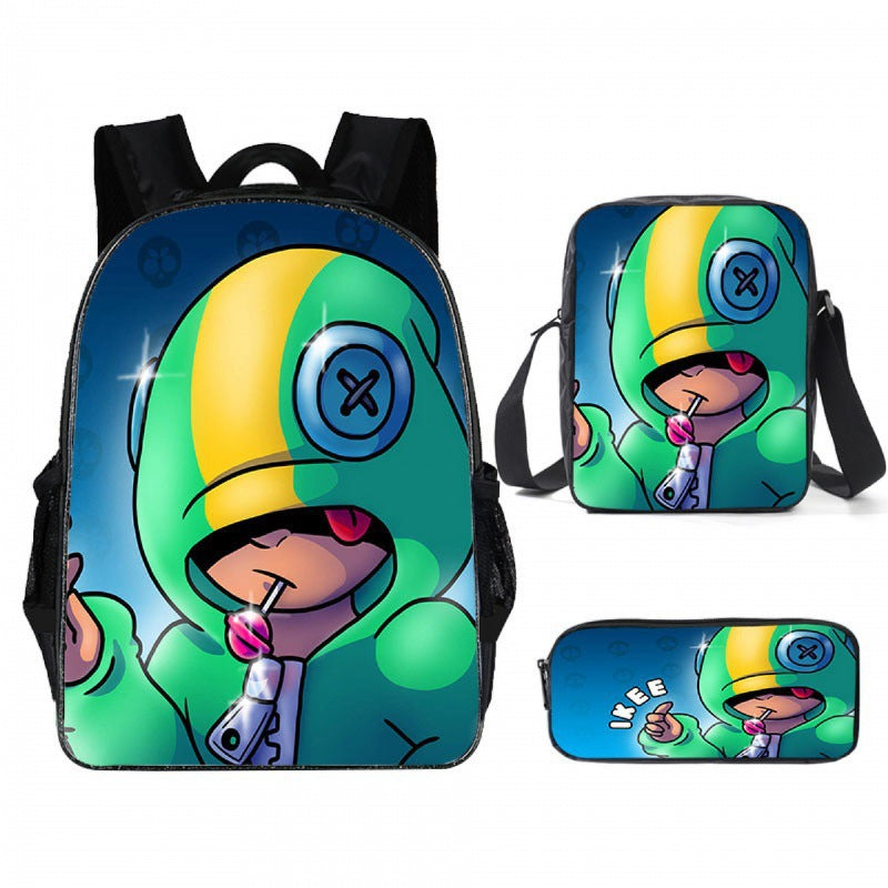 Classic Anime Cartoon Fashion Pencil Buggy Backpacks