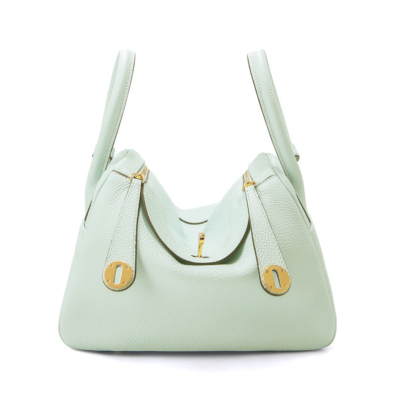 Women's First Layer Cowhide Lindi Underarm Leather Women's Shoulder Bag