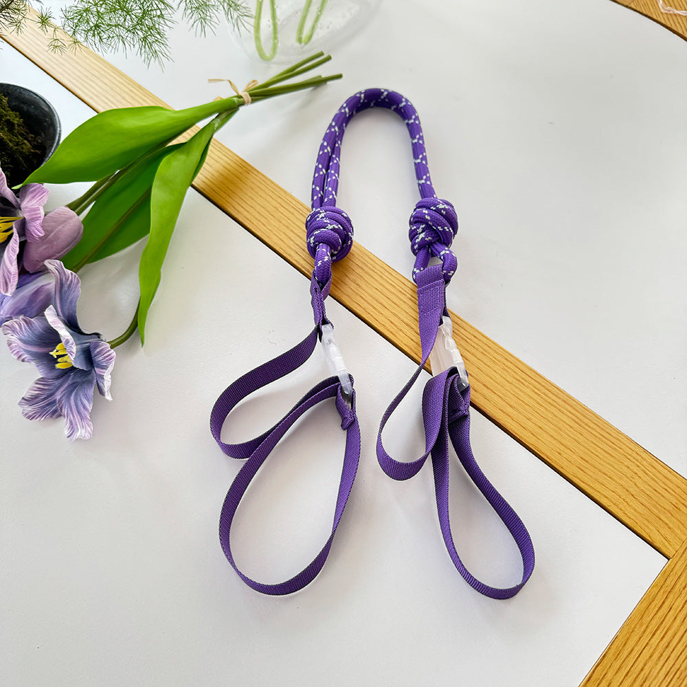 Women's High Round Strap With Exquisite Embroidery Waterproof Nylon Shopping Shoulder Bags