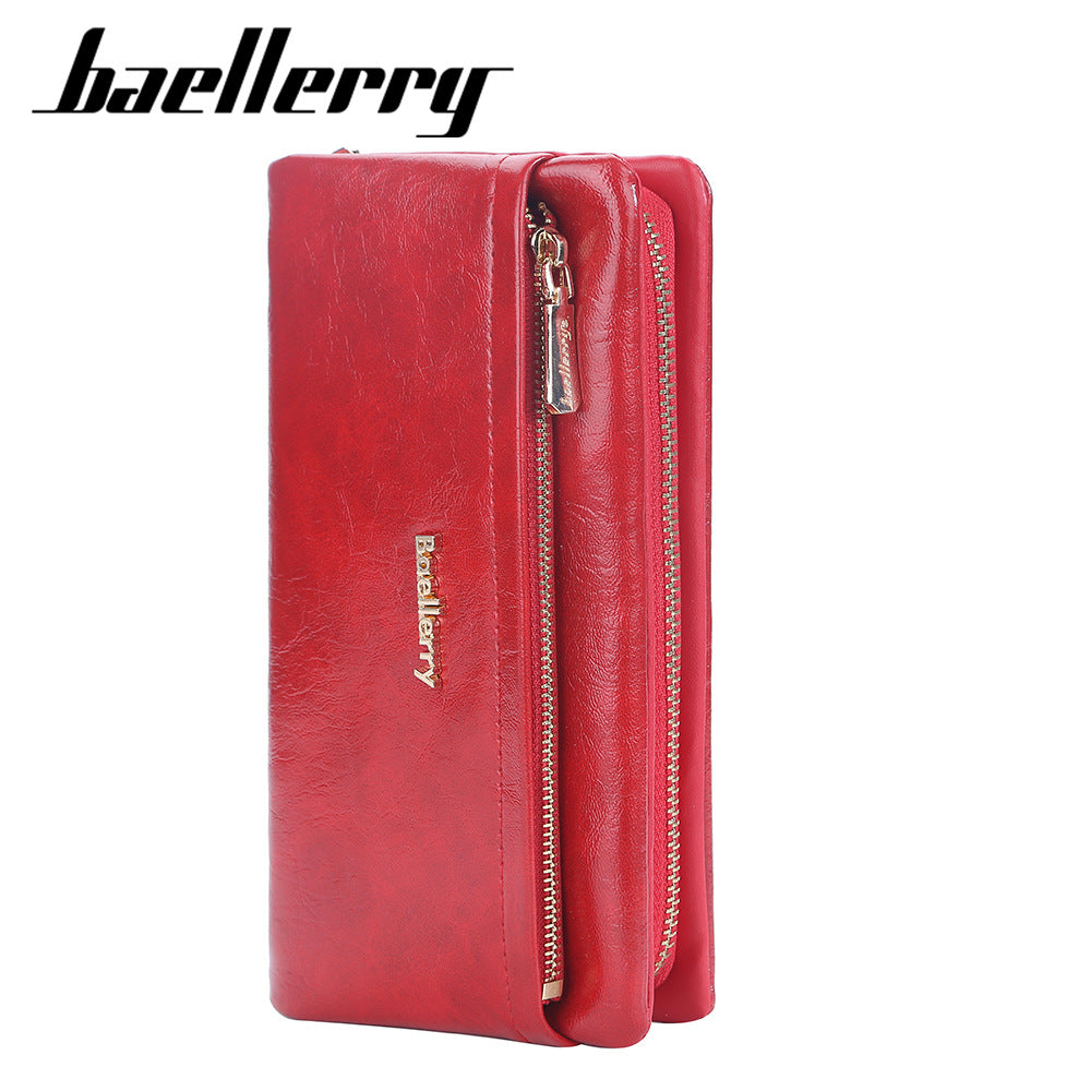 Women's Long Korean Clutch Fashionable Mobile Ladies Wallets