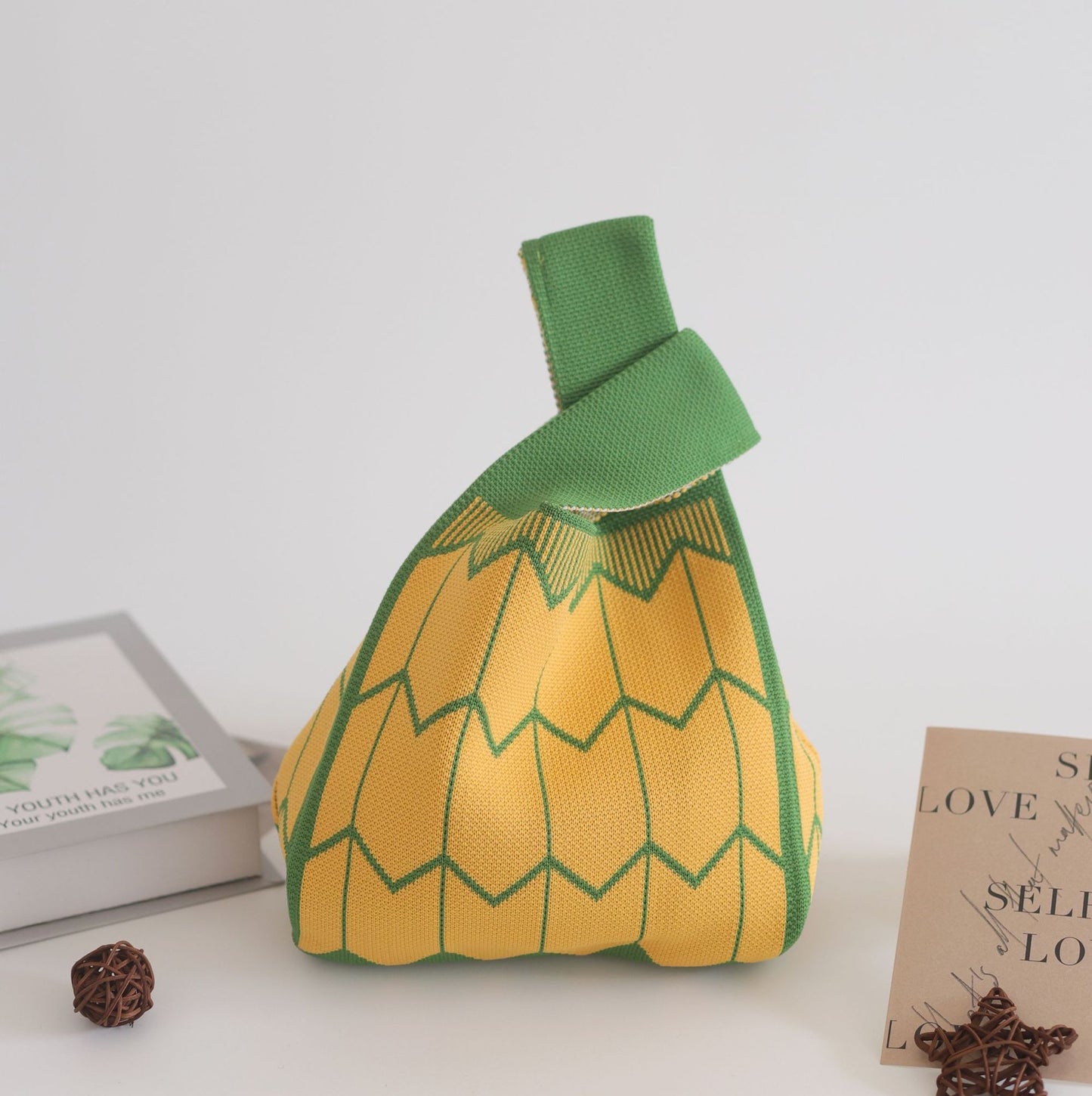 Korean Style Striped High Sense Contrast Handbags