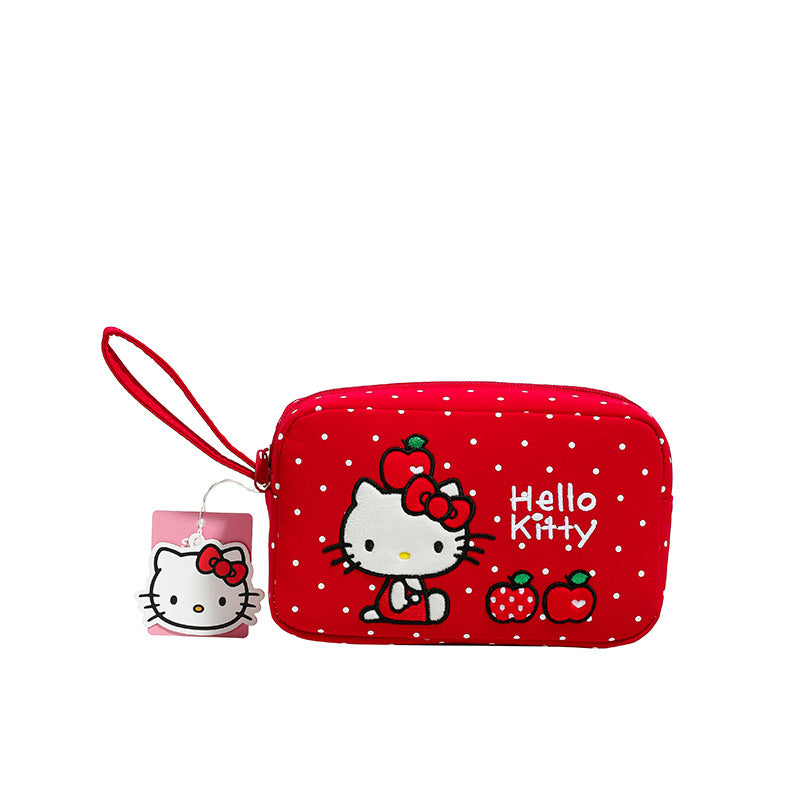 Kitty Good-looking Large Capacity Indie Sweet Cute Makeup Bag