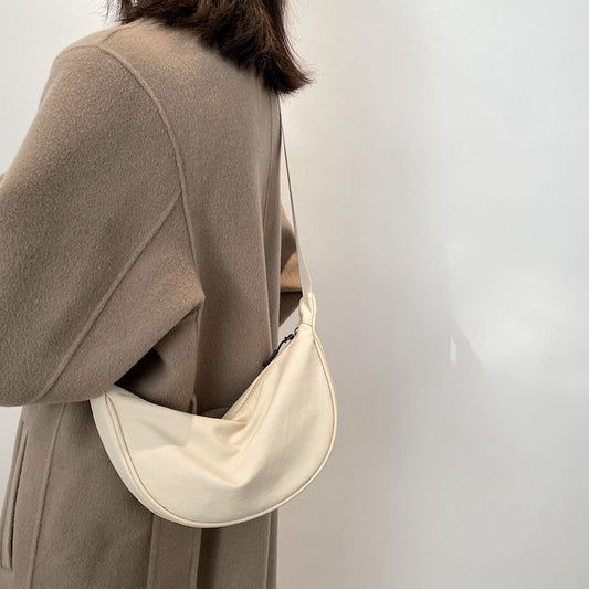 Women's Nylon Fashionable Dumpling Lightweight Underarm Shoulder Bags