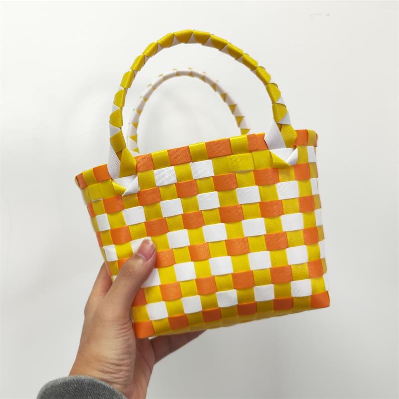 Children's Basket Woven Prototype Portable Vegetable Gift Birthday Handbags