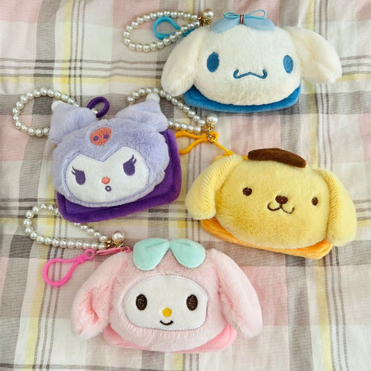 Classic Creative Cartoon Large Plush Bank Coin Purses