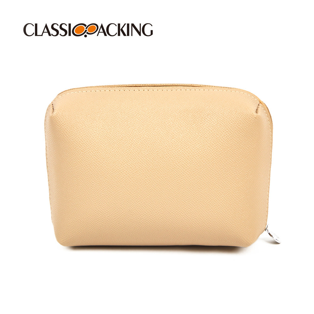 Light Color Hand-held Storage Waterproof Wash Can Be Makeup Bag