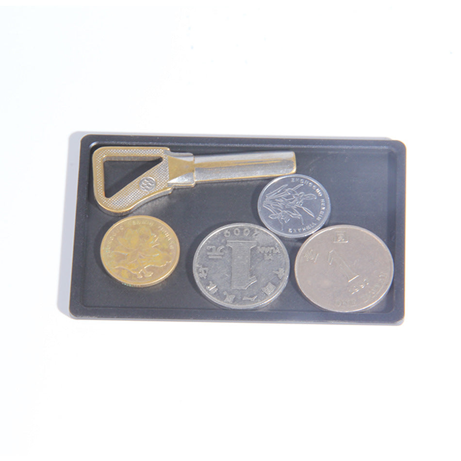 Durable Aluminum Alloy Tray Storage Box Card Holder