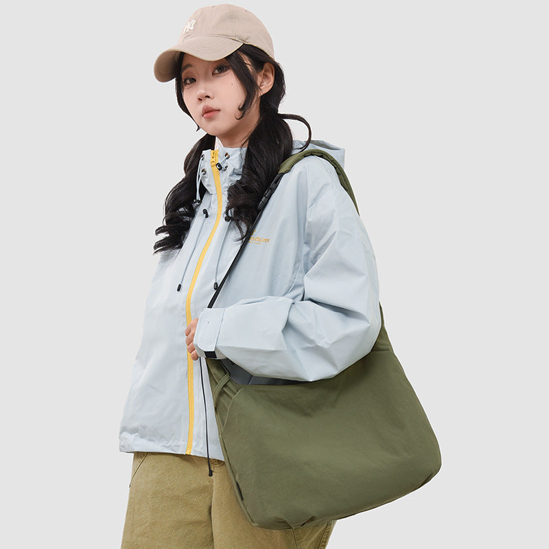 Women's Be Underarm Solid Color Large Capacity Women's Shoulder Bag
