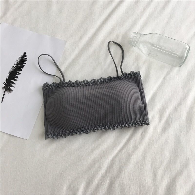Strapless Undershirt Bandeau Sexy Sling Lace Tanks Camis