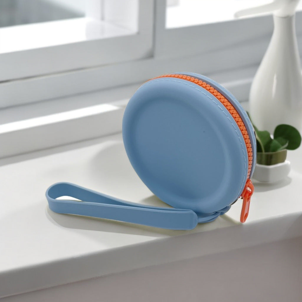 Innovative Adult Earphones Jewelry Simple Round Bags