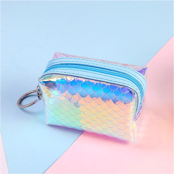 Women's Mini Cute Hand Transparent Portable Convenient Coin Purses