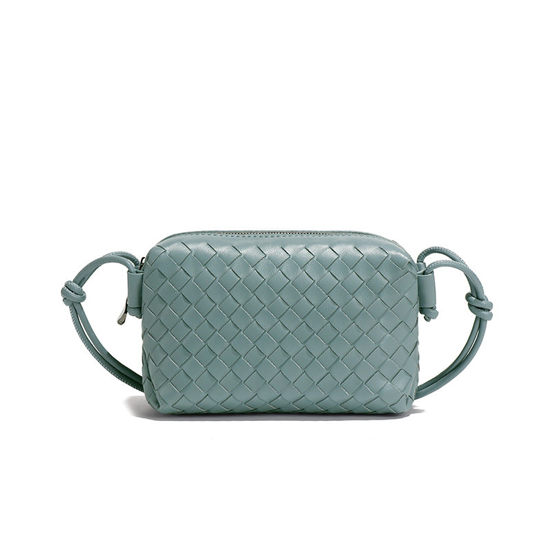 Women's Creative Hand Weaving Fashion Fashionable Boston Women's Messenger Bag