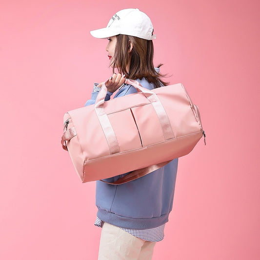 Dry Wet Separation Short Trip With Shoe Position Gym Bags