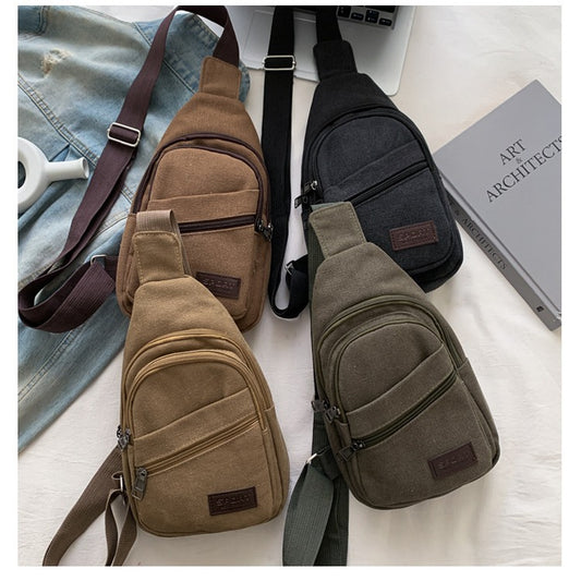 Stylish Men's Fashion New Attractive Canvas Bags