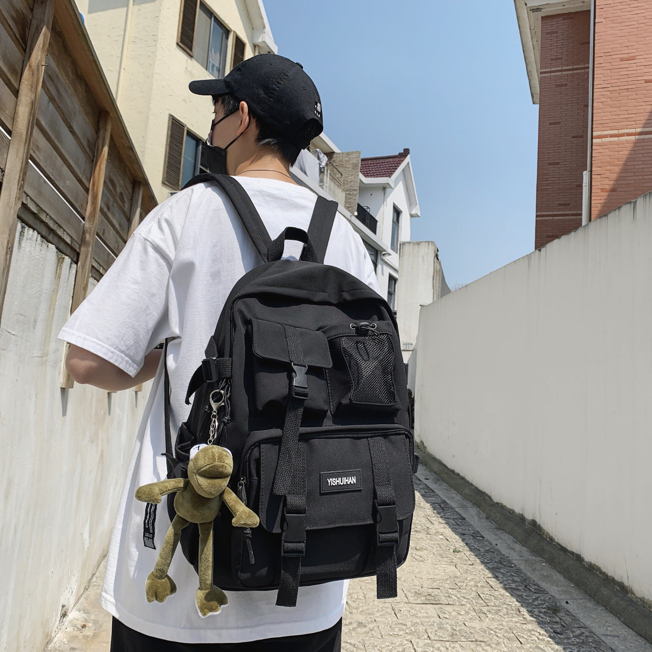 Women's & Men's & Korean Large Capacity Junior High Backpacks