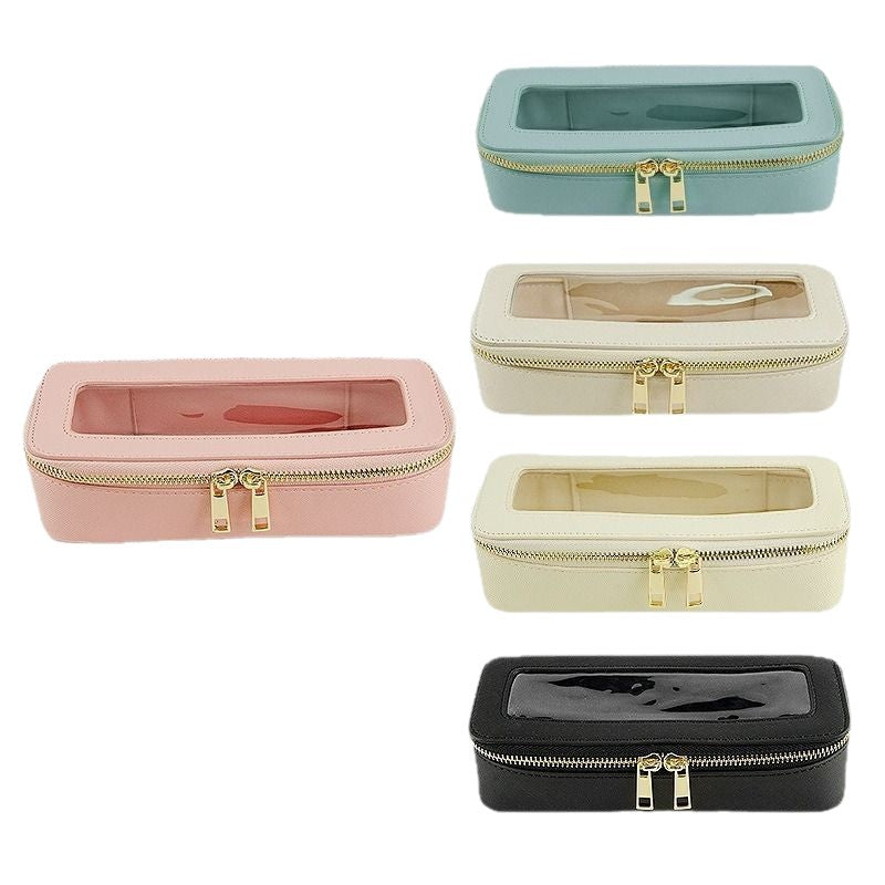High Sense Jewelry Brush Storage Exquisite Beauty Hand-held Portable Makeup Bag