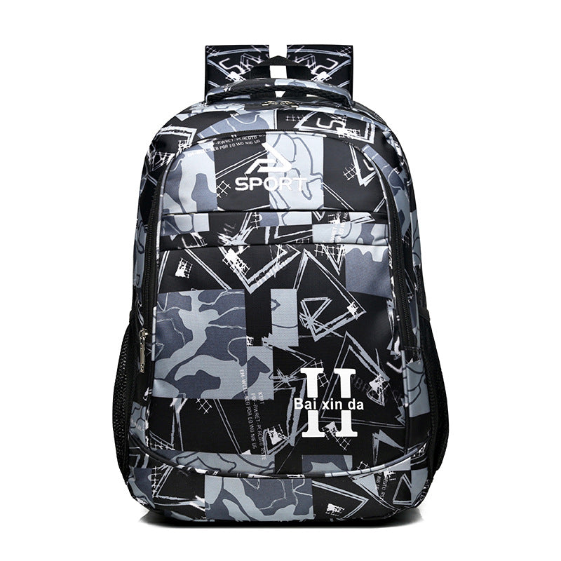 New Trendy Business Leisure Oxford Camouflage Backpacks