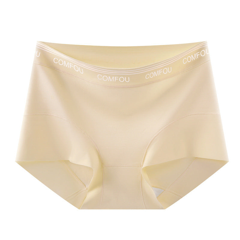 Women's Long-staple Cotton Underwear Loose Design Traceless Panties