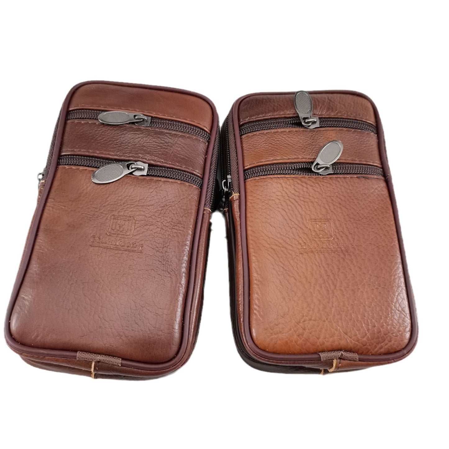 Men's Cattle Leather Mobile Smart Sundry Men's Waist Packs