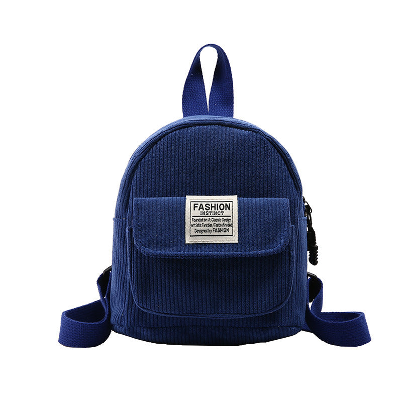 Attractive Women's Slouchy Corduroy Mini Leisure Crossbody Bags