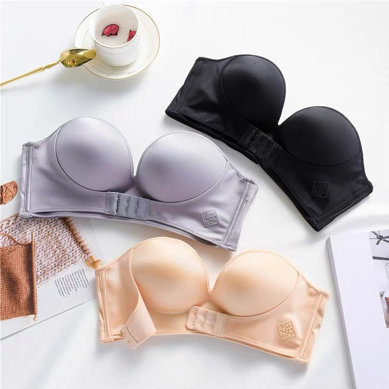 Chest Gathering Sugar Strapless Underwear Without Everyday Bras