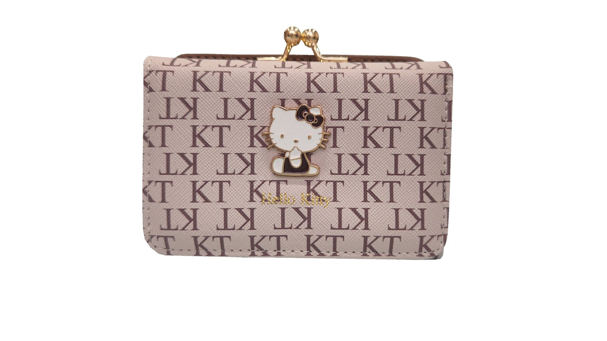 Women's Korean Style Fashion Short Hardware Clow Ladies Wallet