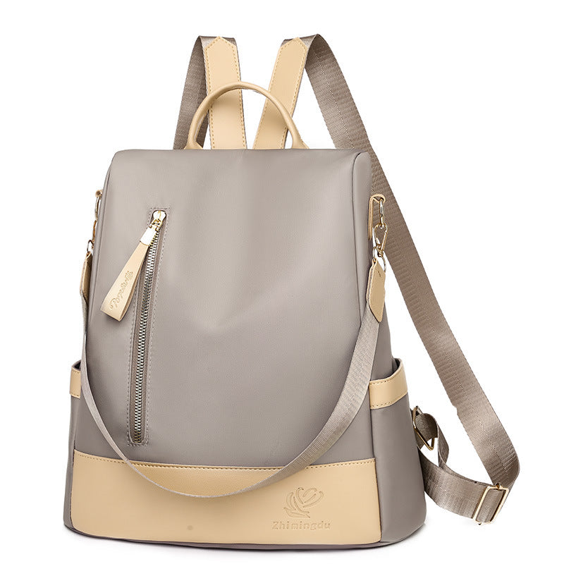 Women's Fashionable Korean Style Oxford Cloth Leisure Backpacks