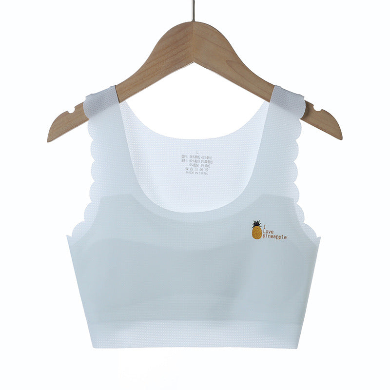 Children's Underwear Seamless Ice Silk Summer Thin Bras