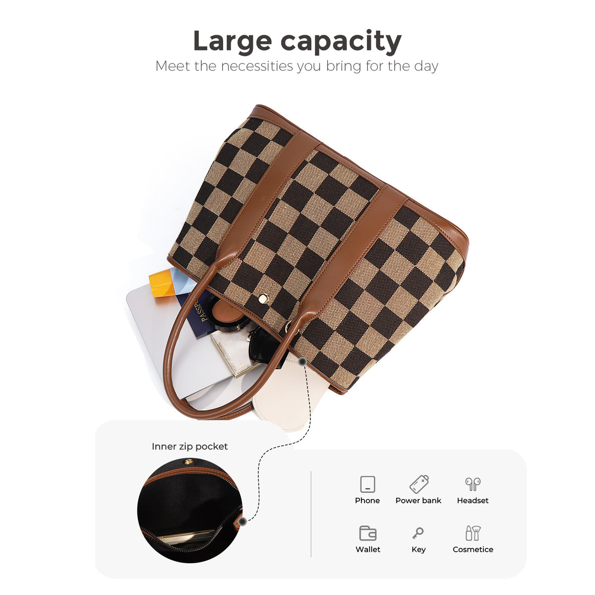 Canvas Vegetable Basket Large Capacity Totes Handbags