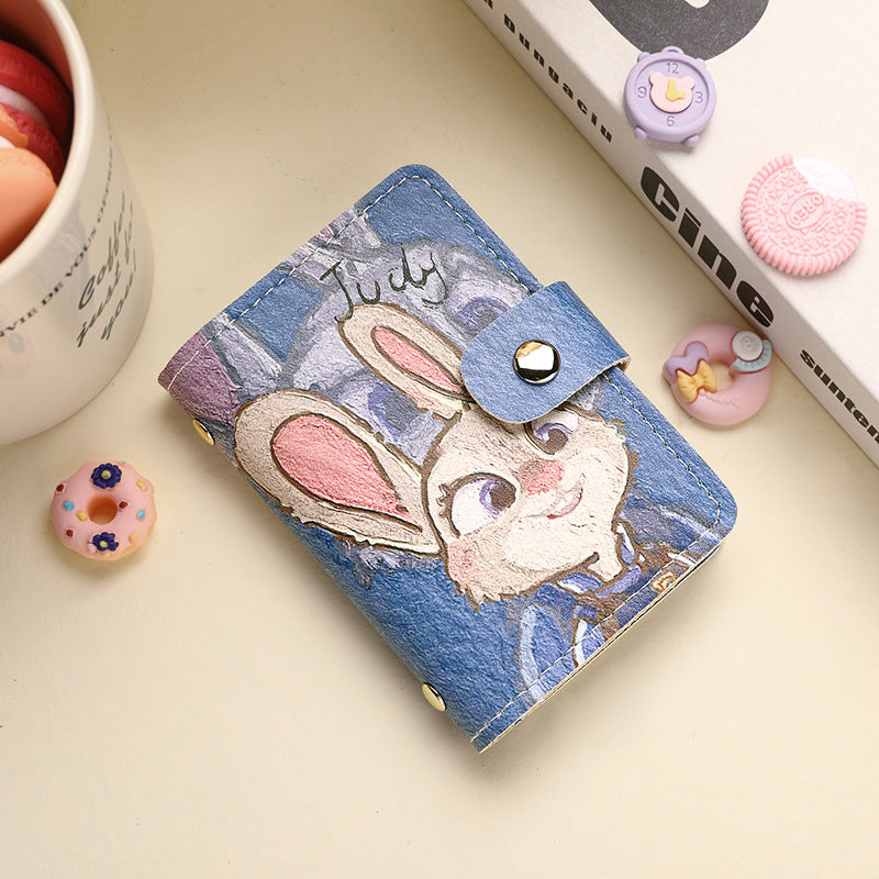 Dog Large Capacity Mini Cute Versatile Card Holder