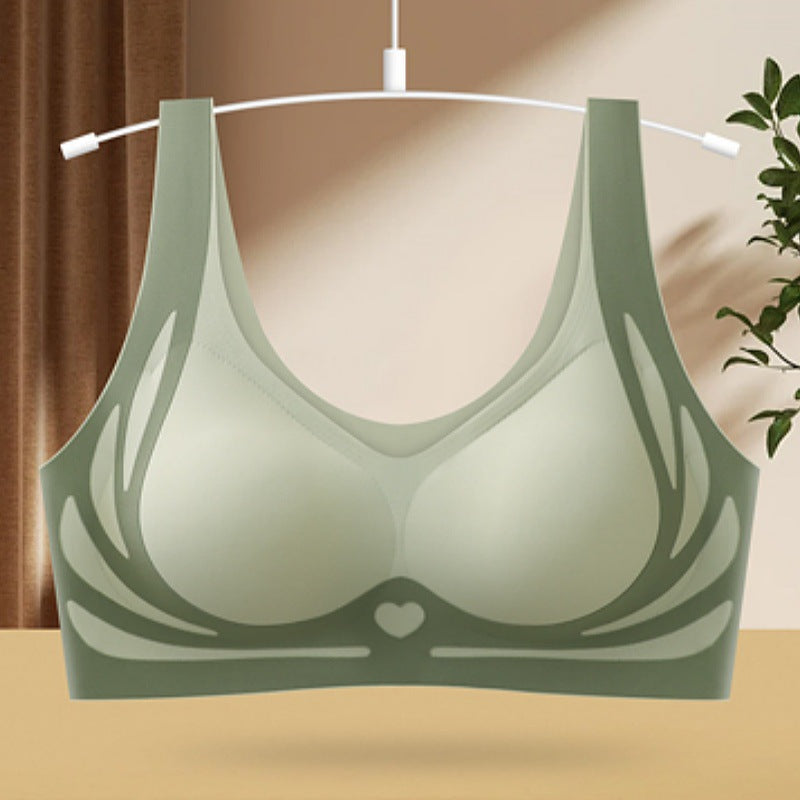Women's Shaping Busty Gathering One-piece Accessory Breast Everyday Bras
