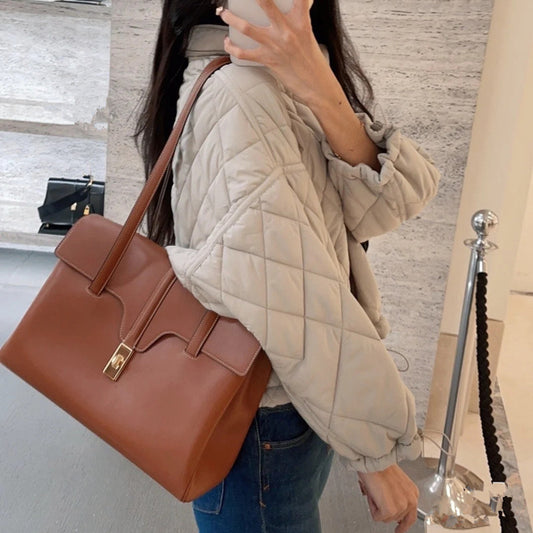 New Wen Kelly Cowhide Portable Underarm Shoulder Bags