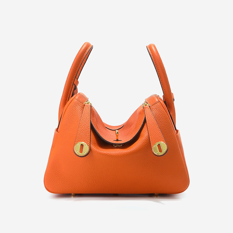 Women's First Layer Cowhide Lindi Underarm Leather Women's Shoulder Bag