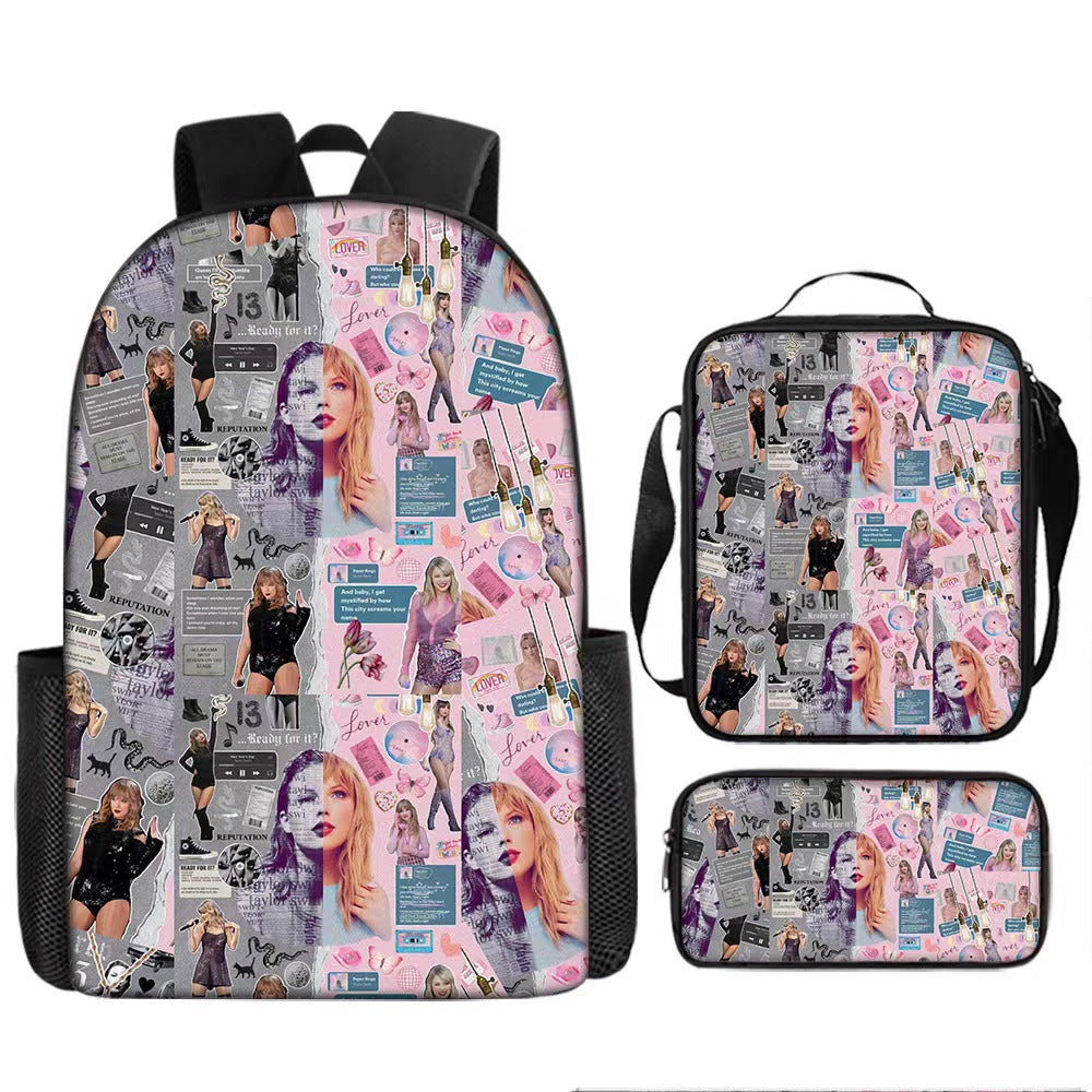 Trendy Taylor Swift Three-piece Suit Pencil Bags