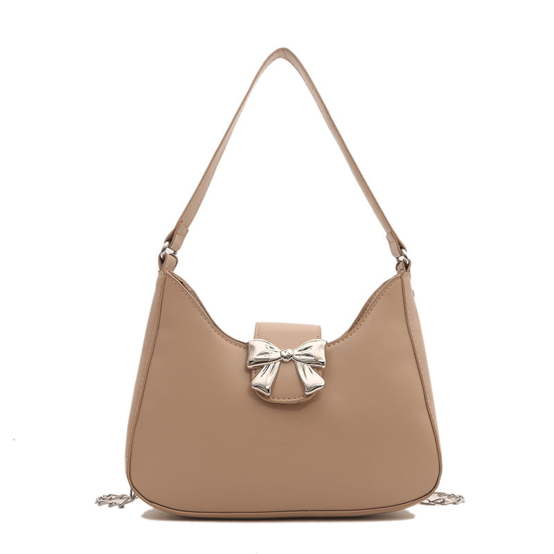 Women's Fashion Bowknot Decorative Spring Popular Chain Crossbody Bags
