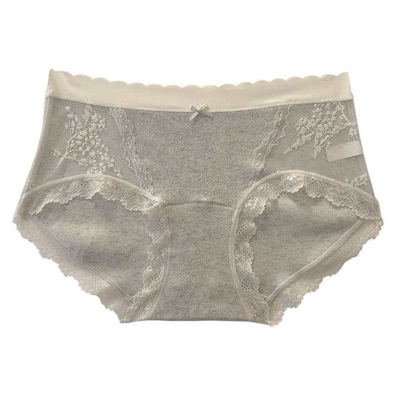 Women's Camellia Antibacterial Class Cotton Four Free One Panties