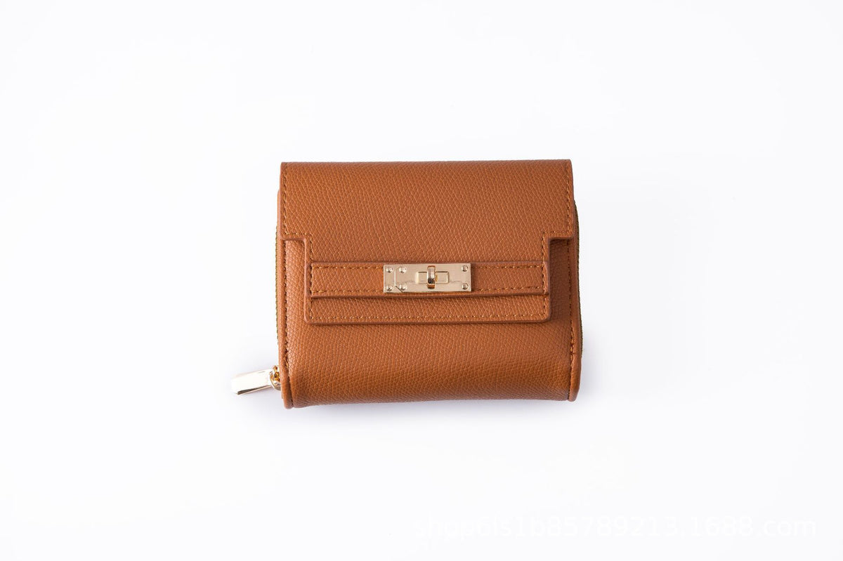 Graceful Women's Sense Short Folding Clutch Ladies Wallet
