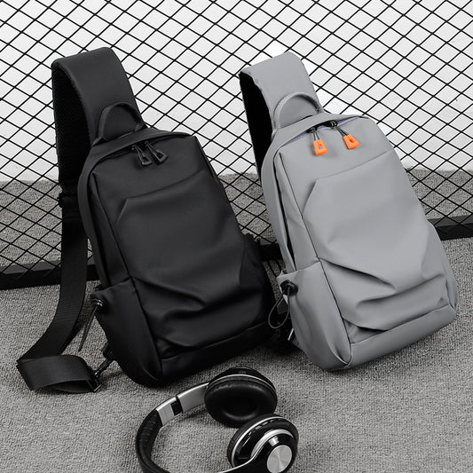 Men's Korean Style Trendy Cool Multifunctional Men's Chest Bags