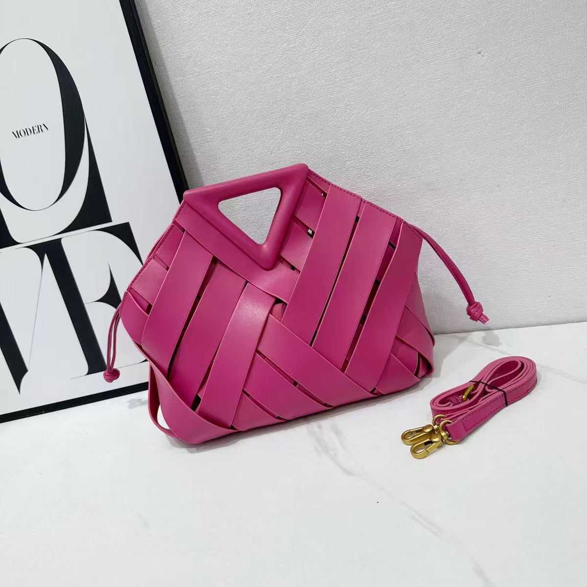 Women's Vegetable Basket Fashion Woven Large Capacity Portable Bags