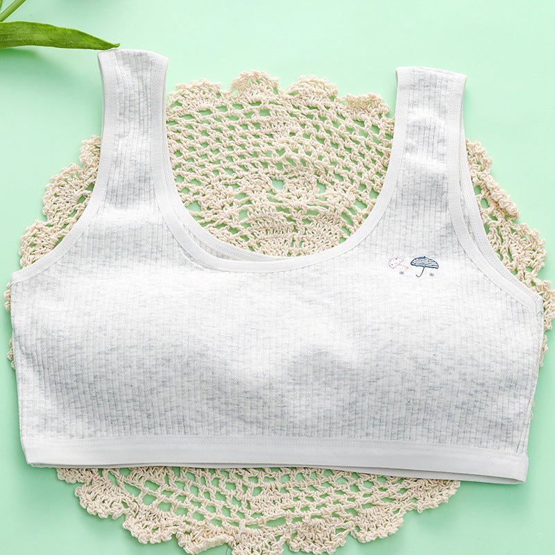 High School Underwear Vest Wrap Wireless Bras