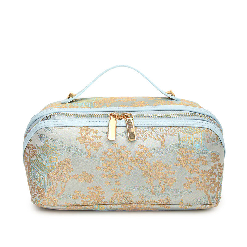 Women's Wash Portable Buggy Large Capacity High-grade Cosmetic Cases