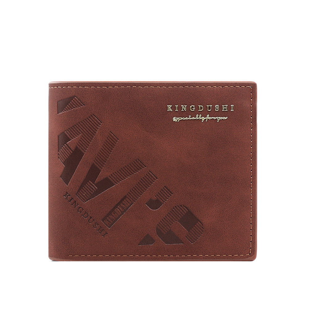 Men's Fashion Embossed Hinge Multiple Slots Pocket Bags